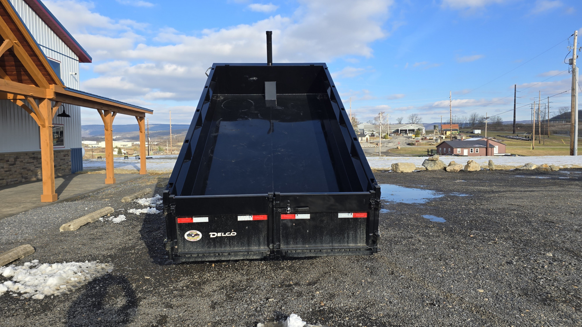 New 2026 Delco Trailers Dump Trailer / 83"x16' / 14,000 GVWR