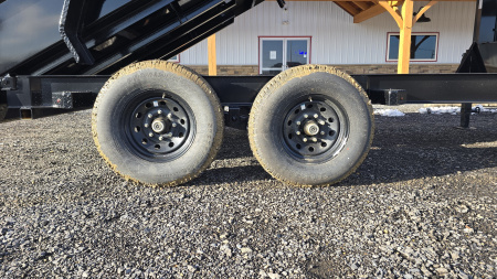 New 2026 Delco Trailers Dump Trailer / 83"x16' / 14,000 GVWR