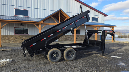 New 2026 Delco Trailers Dump Trailer / 83"x16' / 14,000 GVWR
