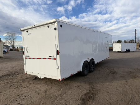 New 2026 X-On 8-24 Gooseneck Enclosed Contractor Trailer (DESC)