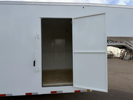 New 2026 X-On 8-24 Gooseneck Enclosed Contractor Trailer (DESC)