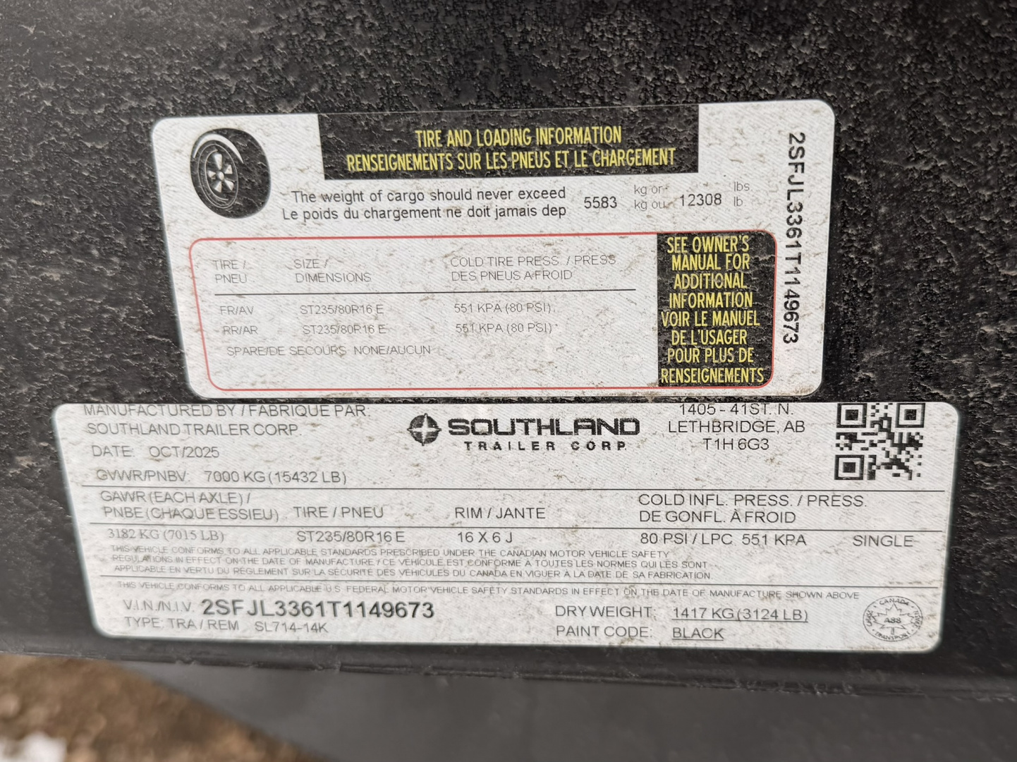 New 2026 Southland Trailers 7-14 Dump 7K Axles