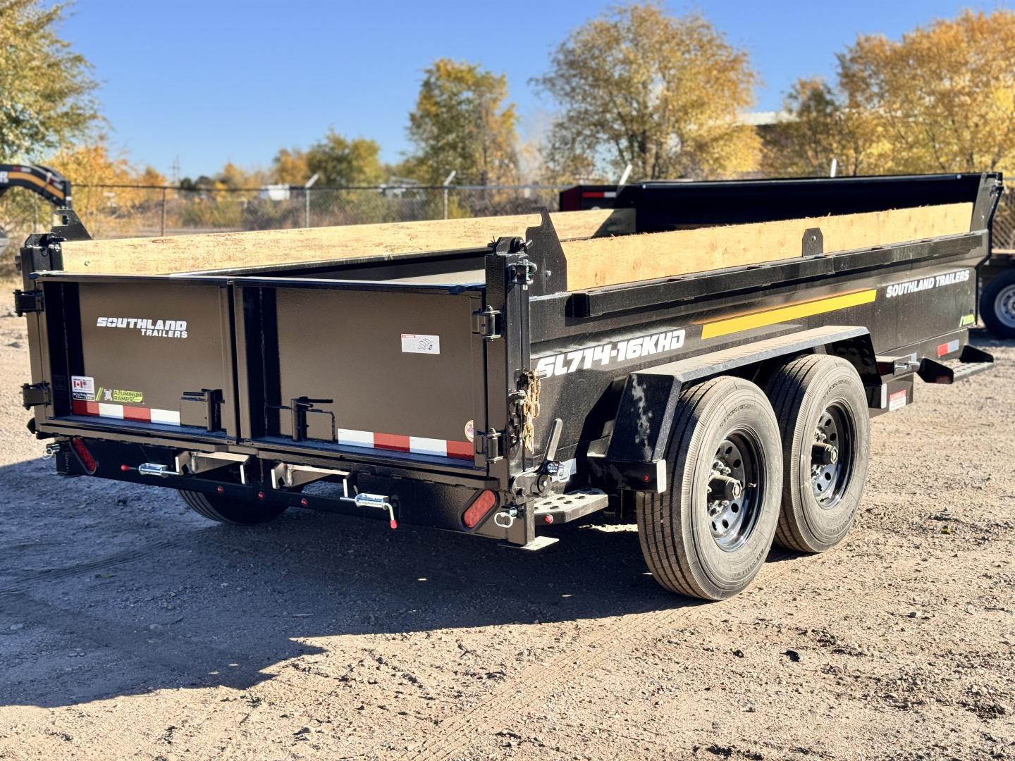 New 2026 Southland Trailers 7-14 Dump 7 Gauge Floor 8K Axles
