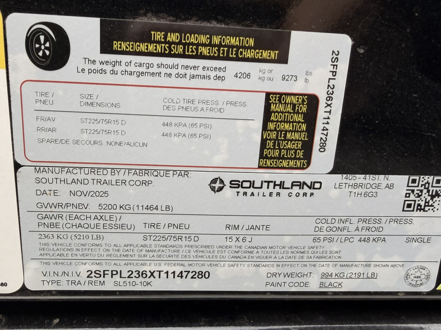 New 2026 Southland Trailers 5-10 Dump 5.2K Axles