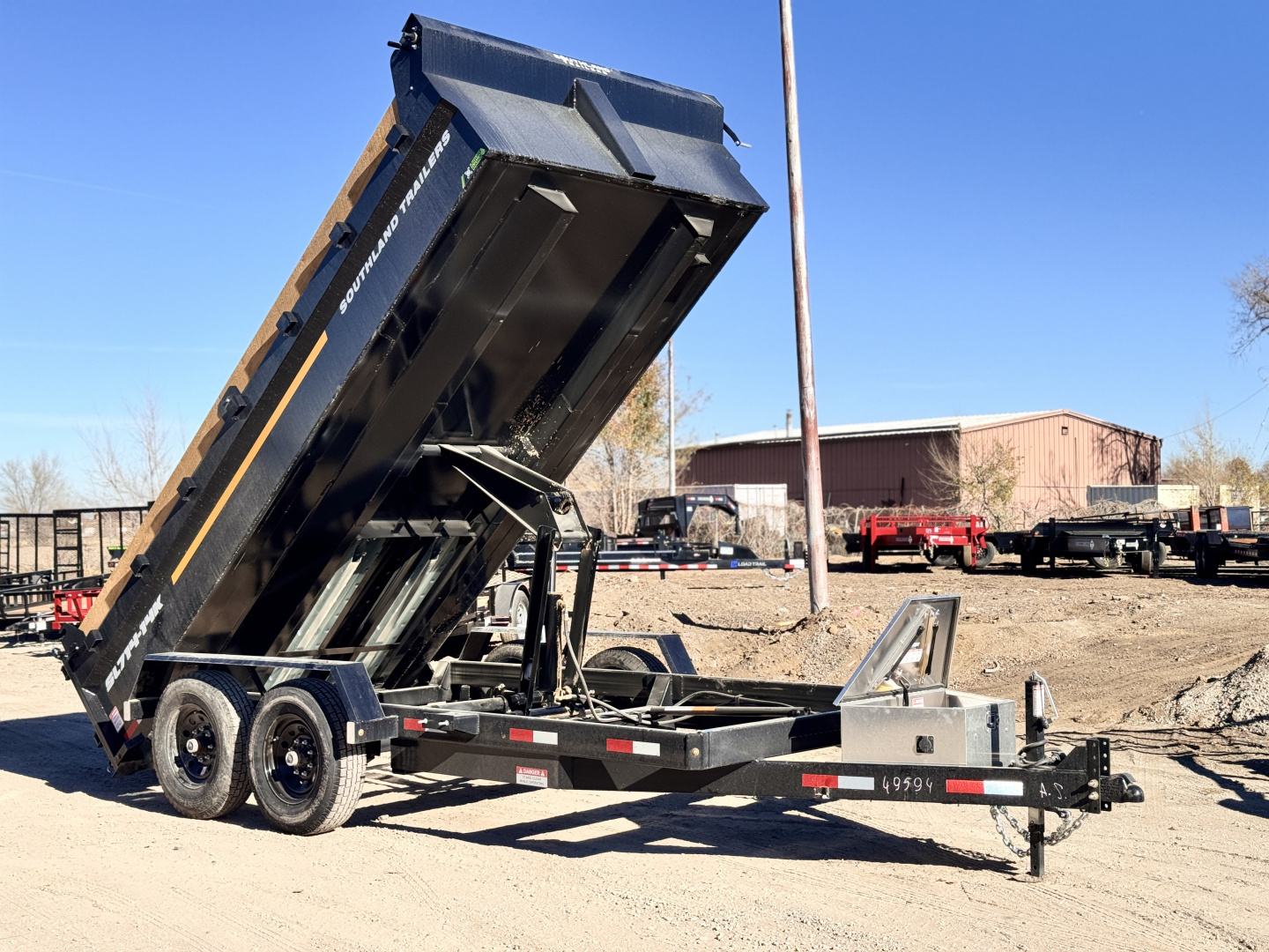 New 2026 Southland Trailers 7-14 Dump 7 Gauge Floor 8K Axles