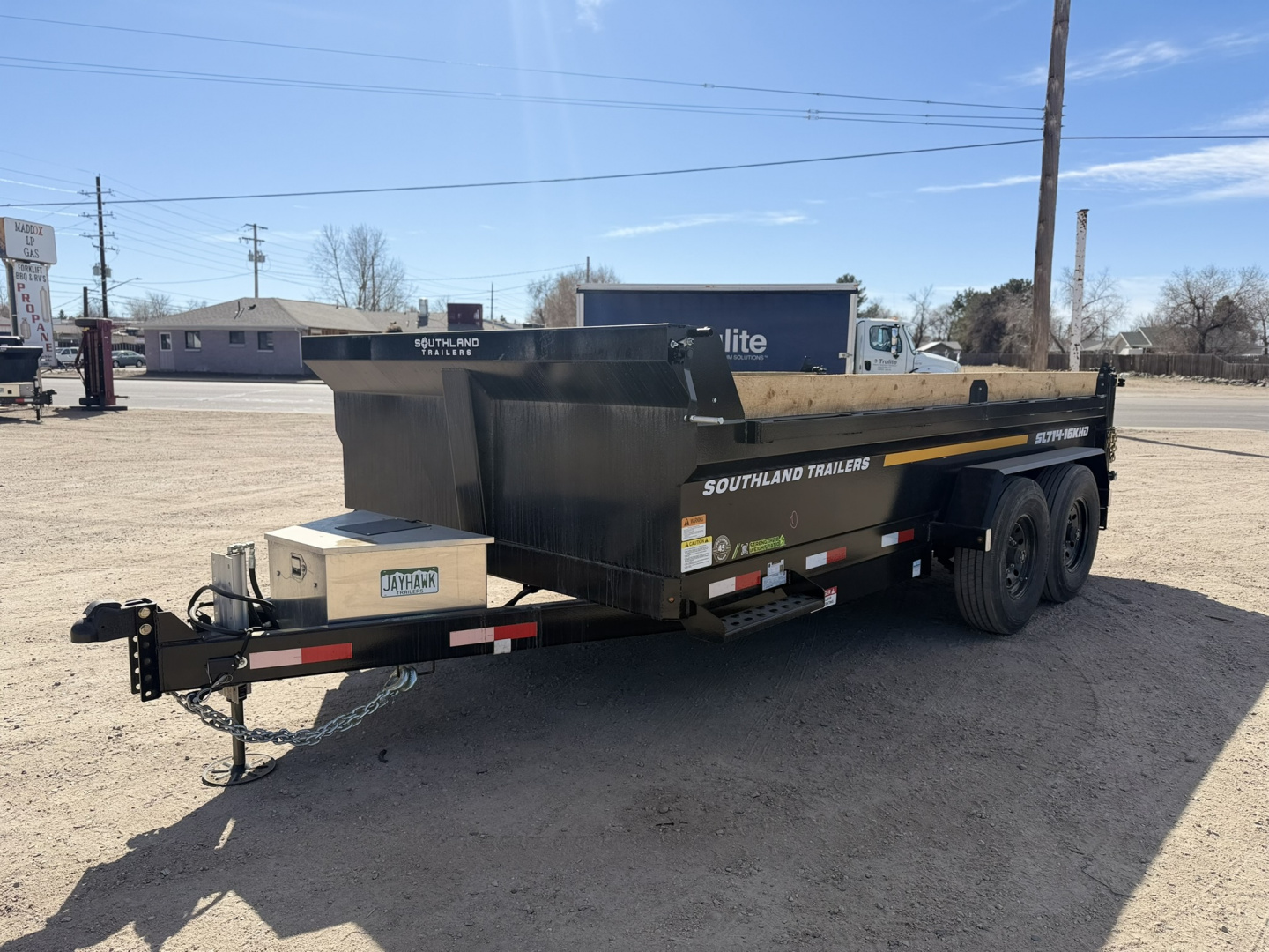 New 2026 Southland Trailers 7-14 Dump 7 Gauge Floor 8K Axles