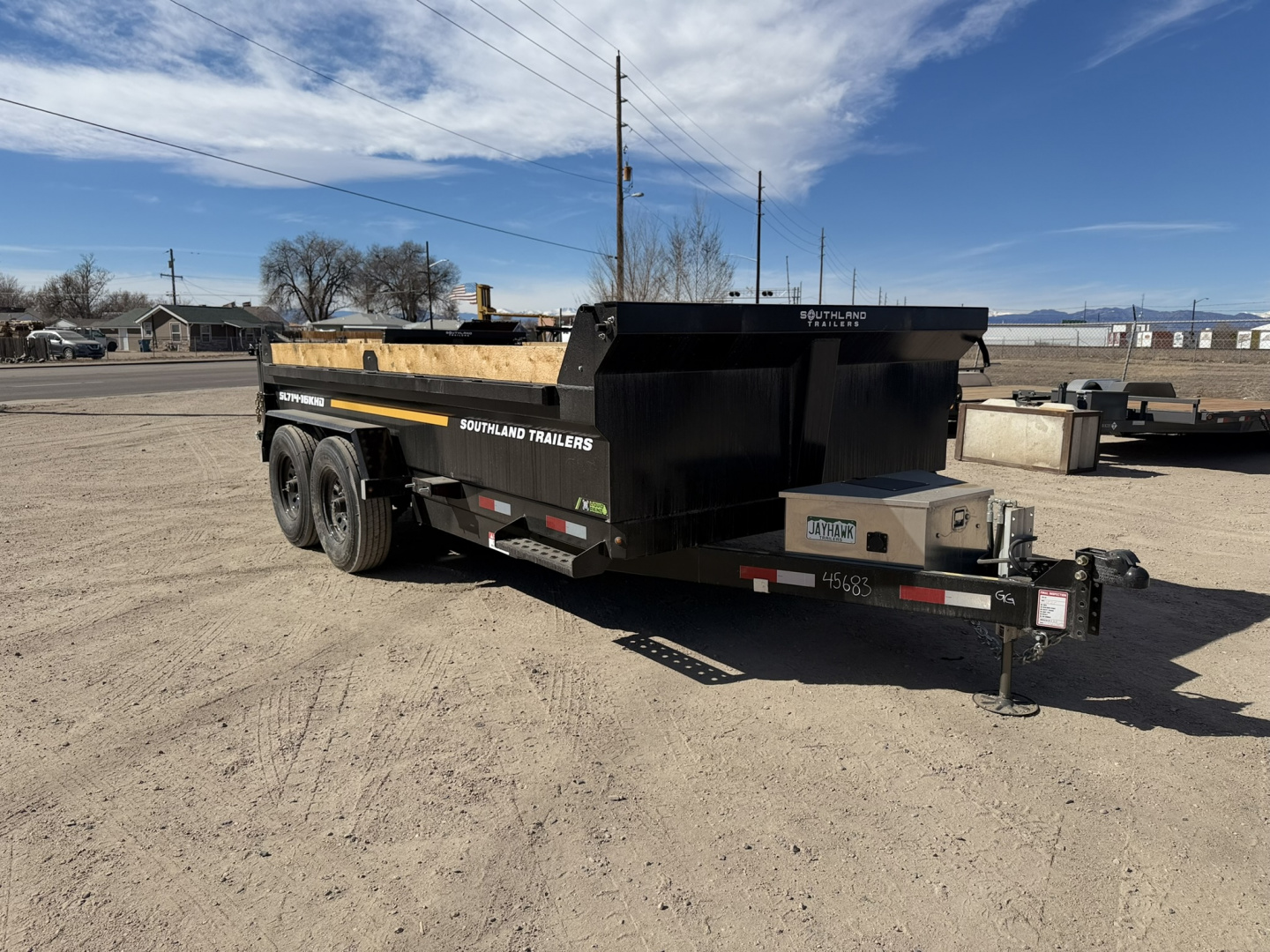 New 2026 Southland Trailers 7-14 Dump 7 Gauge Floor 8K Axles