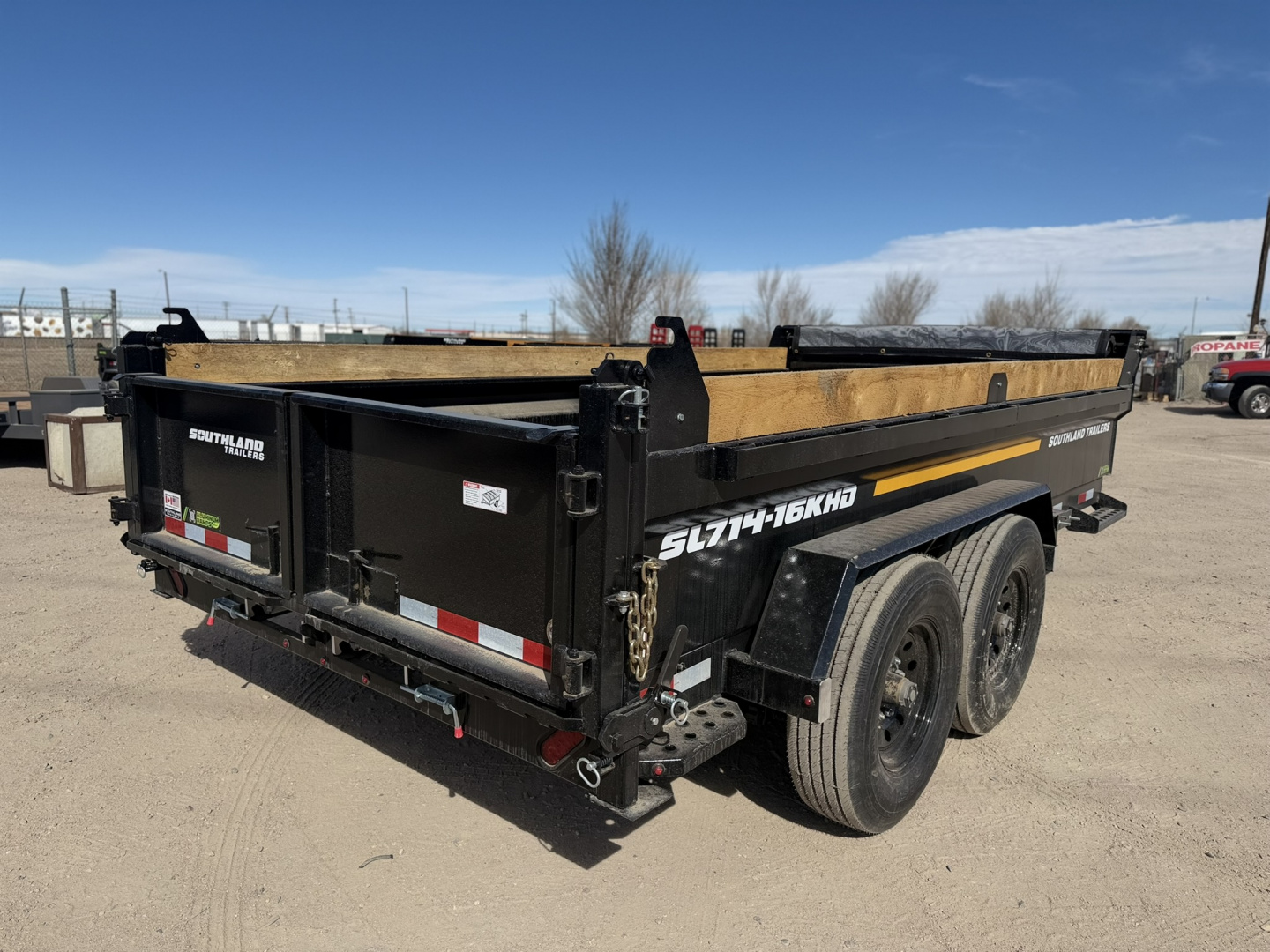 New 2026 Southland Trailers 7-14 Dump 7 Gauge Floor 8K Axles
