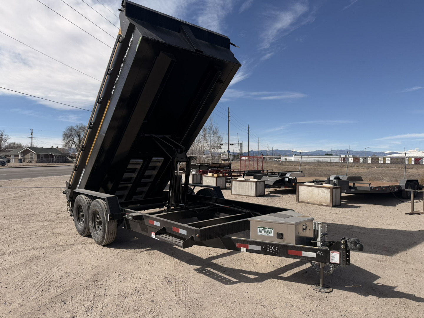 New 2026 Southland Trailers 7-14 Dump 7 Gauge Floor 8K Axles