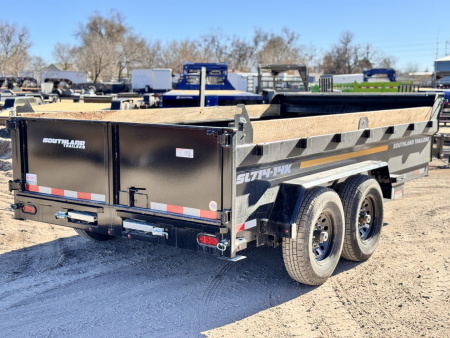 New 2026 Southland Trailers 7-14 Dump 7 Gauge Floor 8K Axles