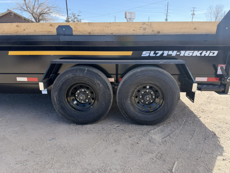 New 2026 Southland Trailers 7-14 Dump 7 Gauge Floor 8K Axles