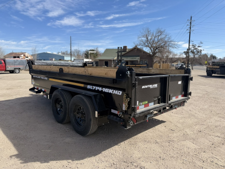 New 2026 Southland Trailers 7-14 Dump 7 Gauge Floor 8K Axles