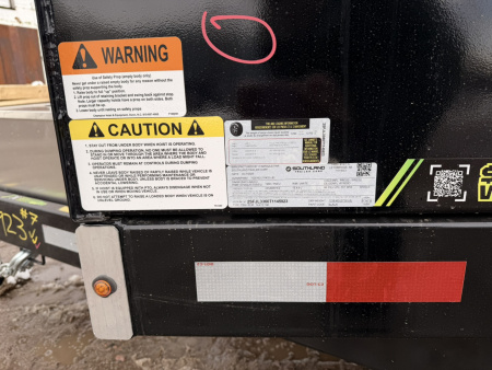 New 2026 Southland Trailers 6-12 Dump 7K Axles