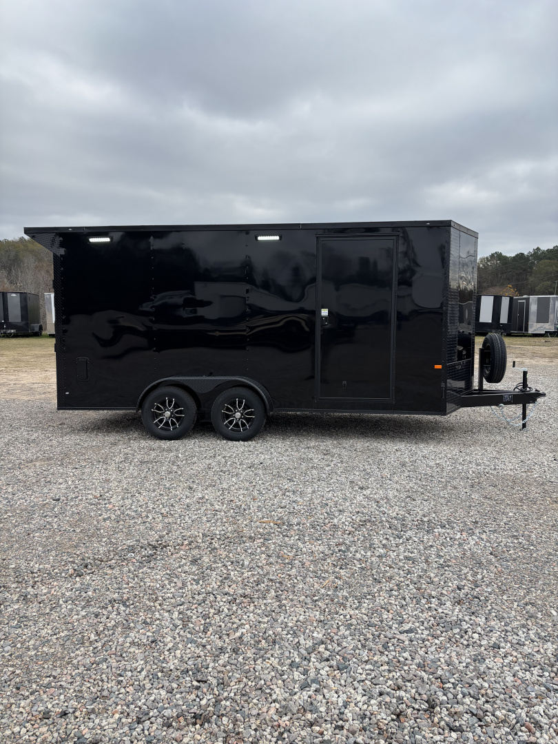 New 2026 Rock Solid Cargo 7 x 16 7K Enclosed Trail
