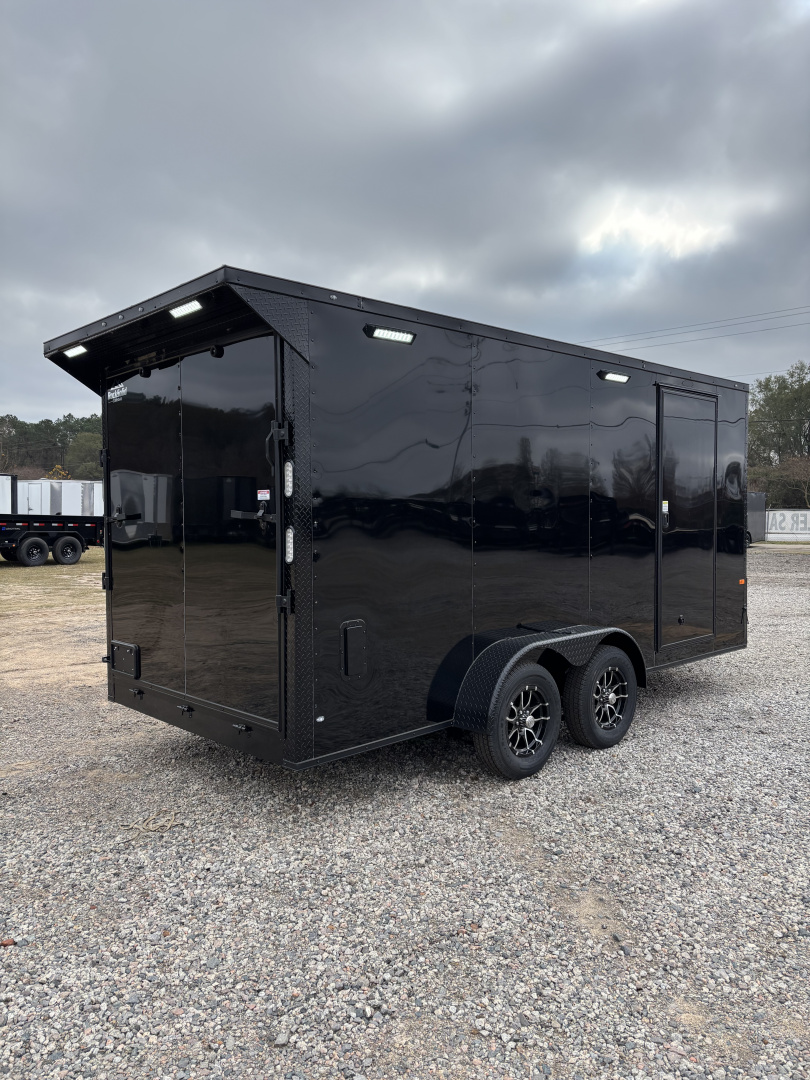 New 2026 Rock Solid Cargo 7 x 16 7K Enclosed Trail