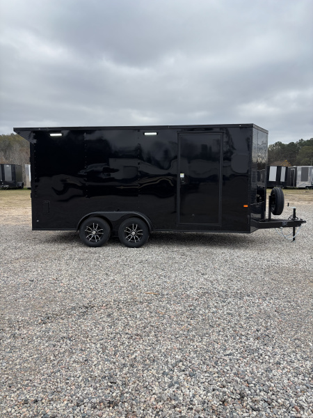 New 2026 Rock Solid Cargo 7 x 16 7K Enclosed Trail