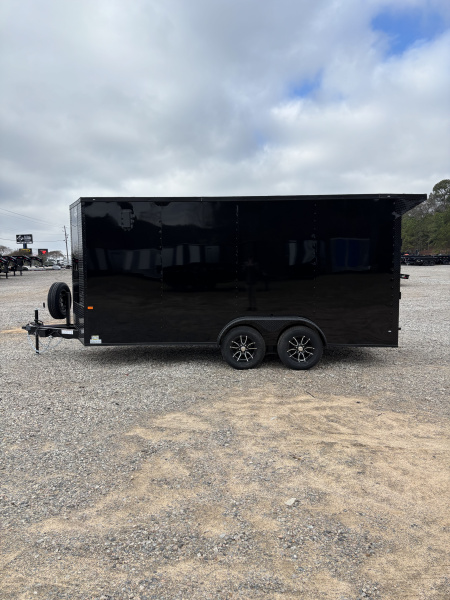 New 2026 Rock Solid Cargo 7 x 16 7K Enclosed Trail