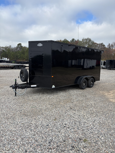 New 2026 Rock Solid Cargo 7 x 16 7K Enclosed Trail