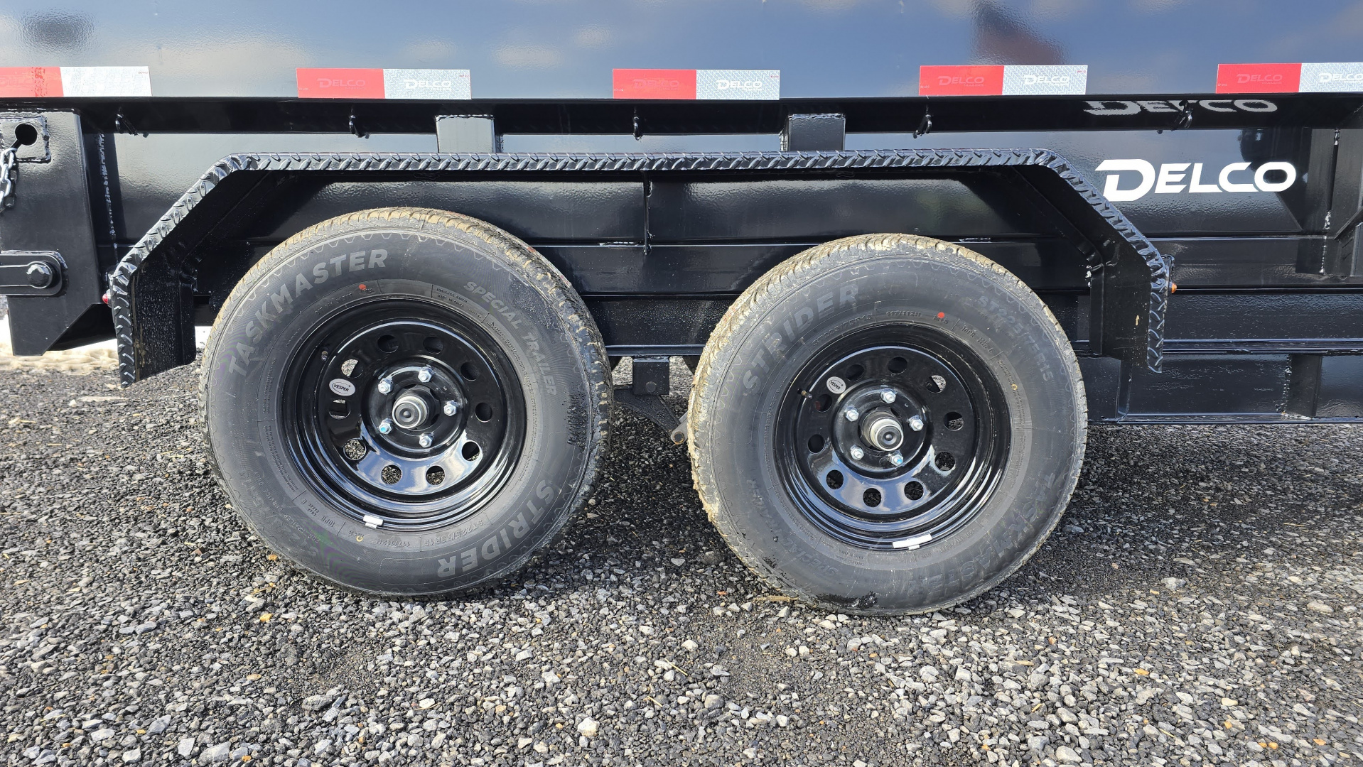 New 2026 Delco Trailers Dump Trailer / 60"X10' / 7000 GVWR