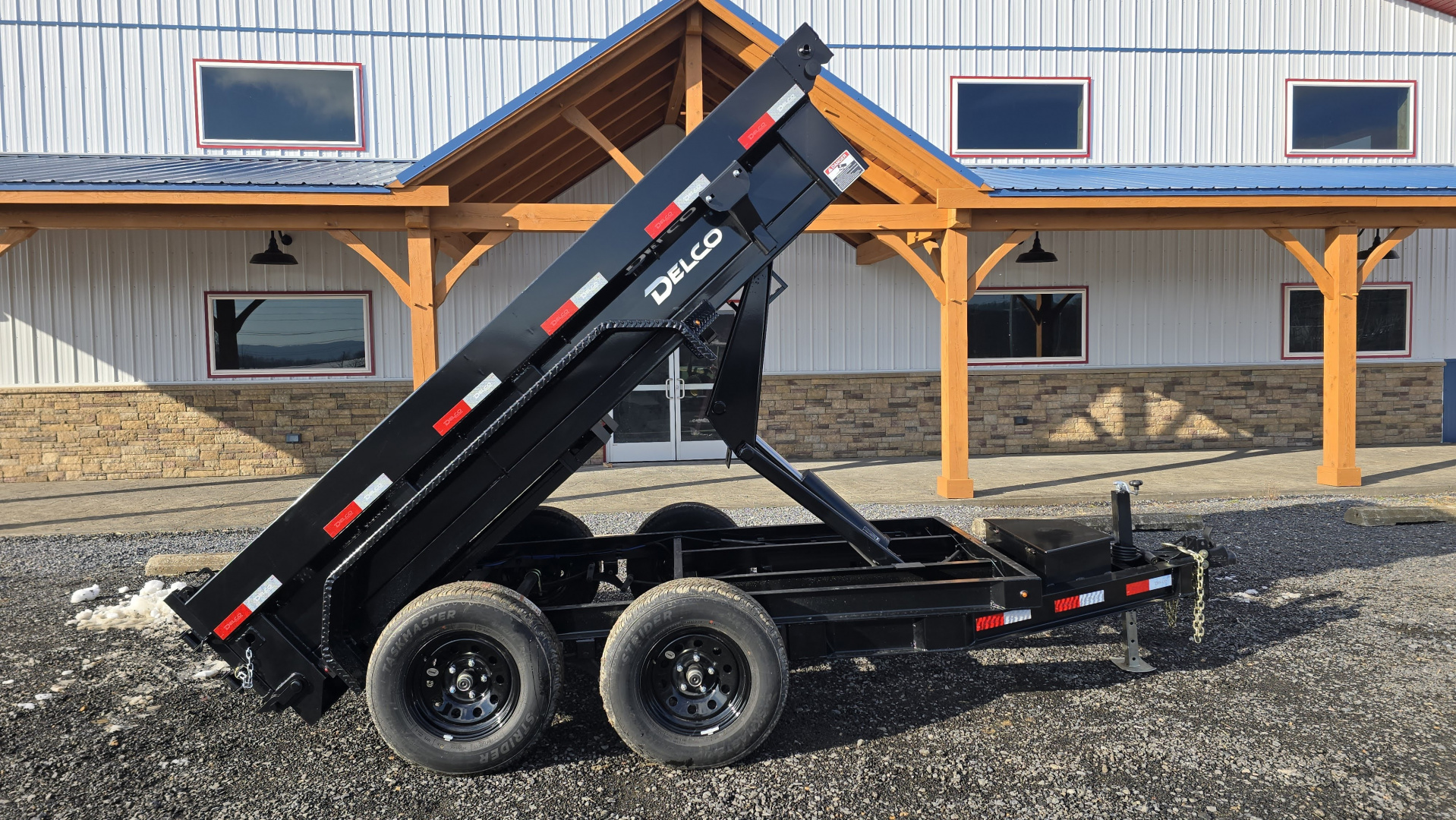 New 2026 Delco Trailers Dump Trailer / 60"X10' / 7000 GVWR