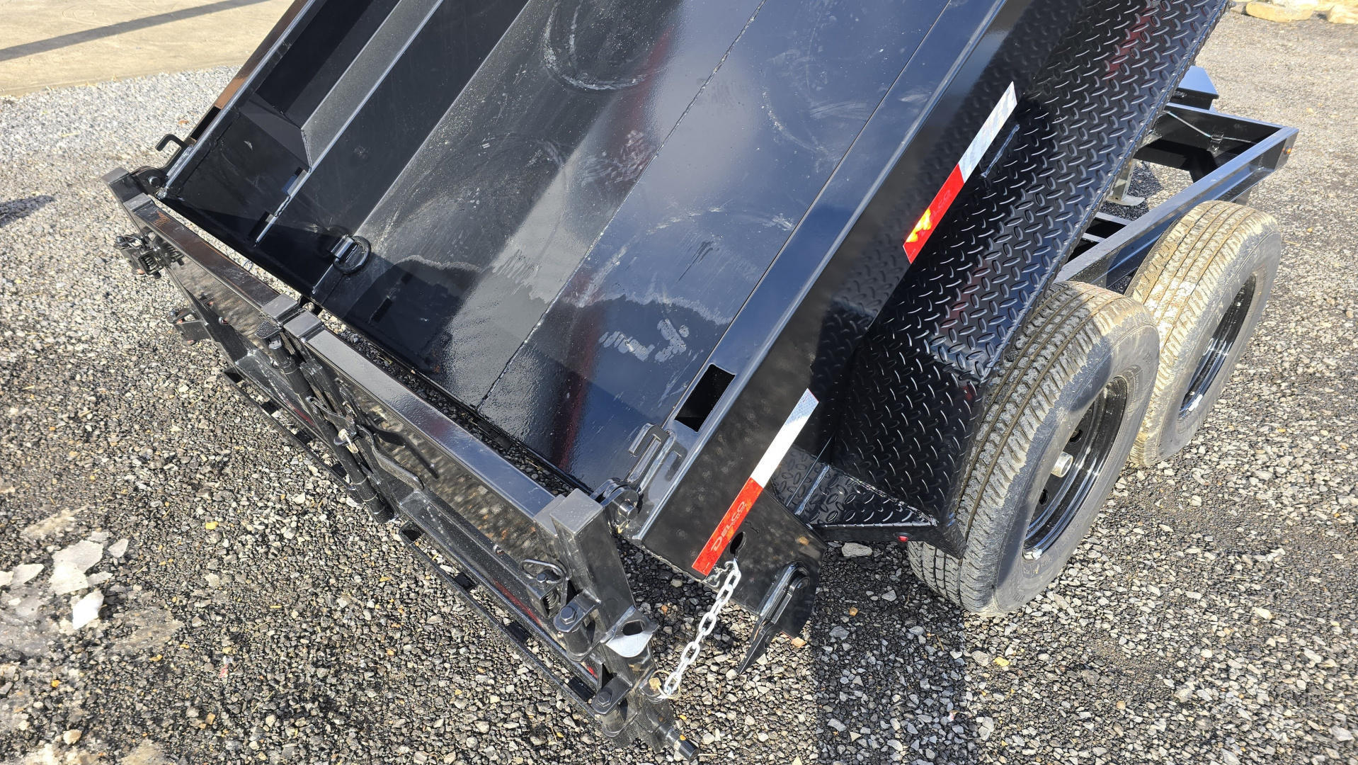 New 2026 Delco Trailers Dump Trailer / 60"X10' / 7000 GVWR