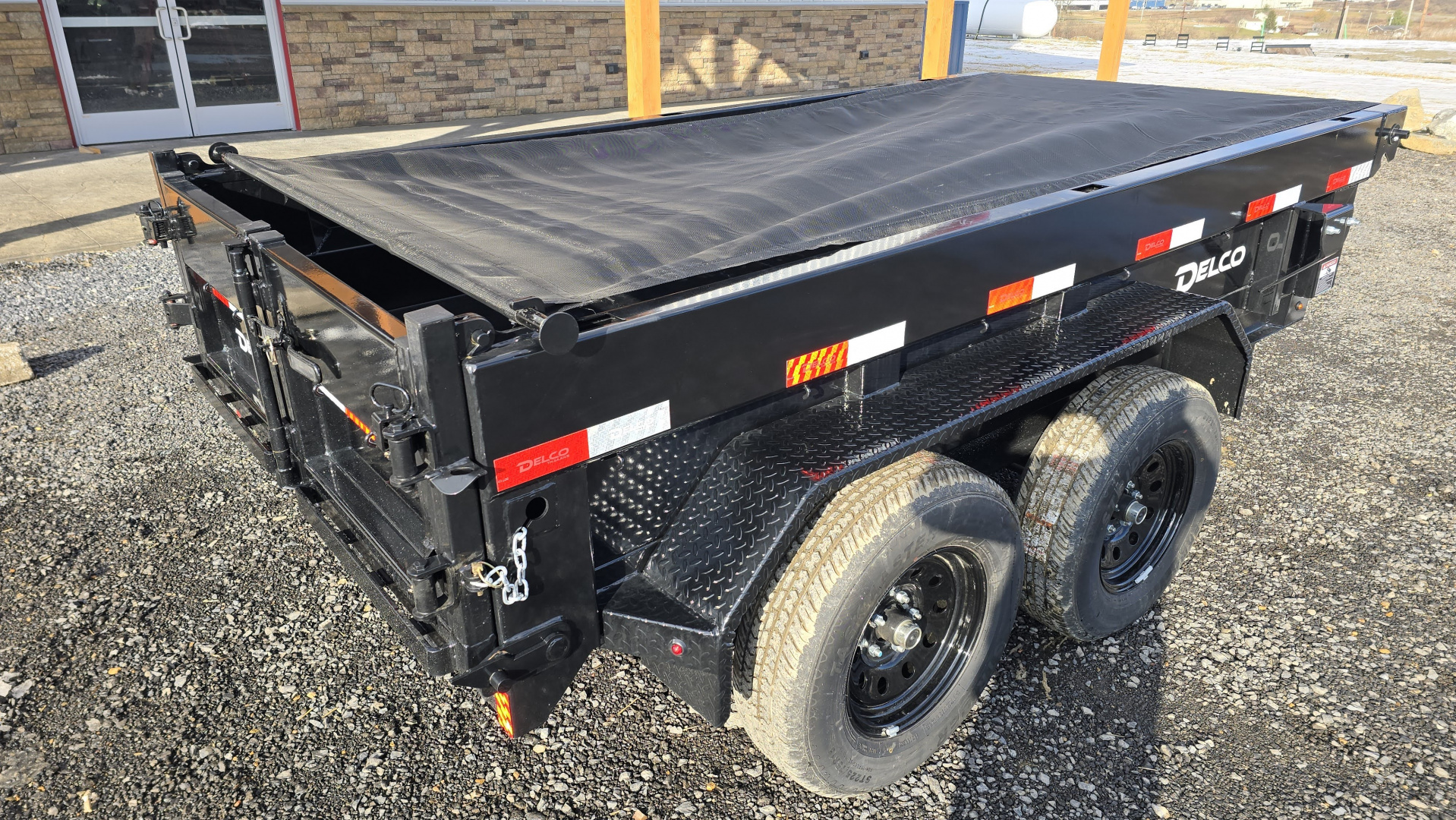 New 2026 Delco Trailers Dump Trailer / 60"X10' / 7000 GVWR