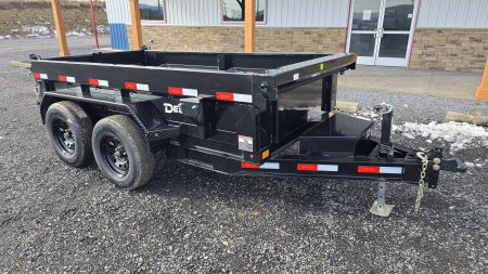 New 2026 Delco Trailers Dump Trailer / 60"X10' / 7000 GVWR