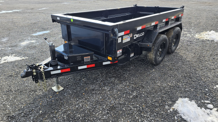 New 2026 Delco Trailers Dump Trailer / 60"X10' / 7000 GVWR