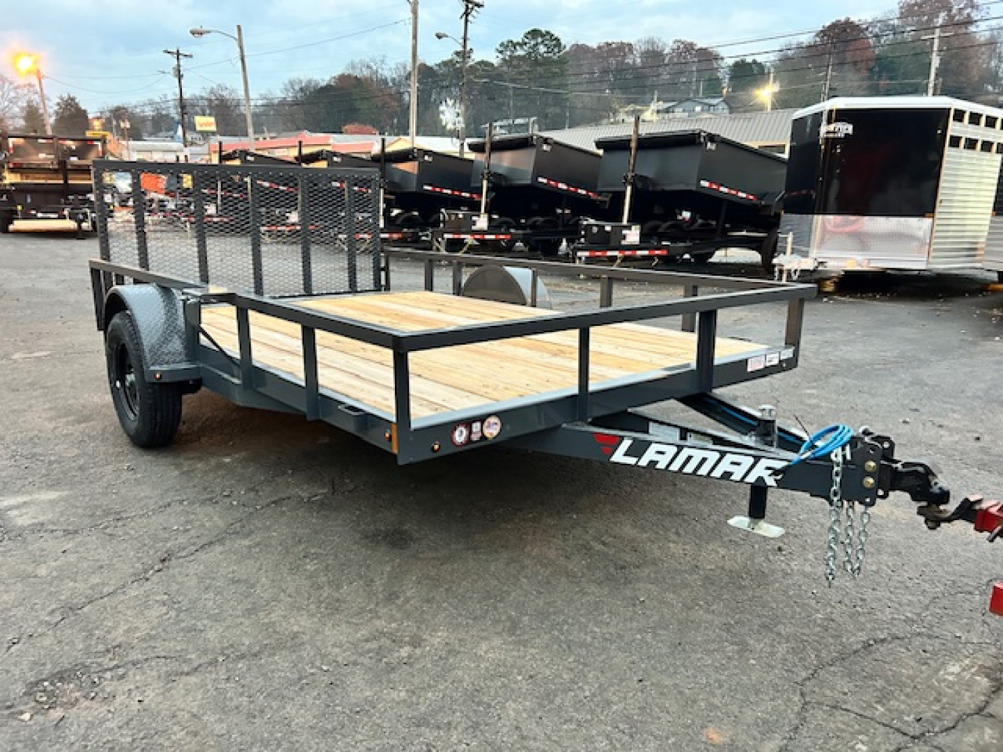 New 2026 Lamar Trailers 83x12 SA Utility Trailer