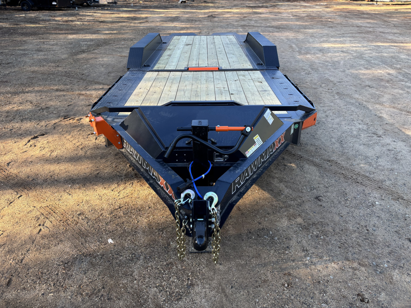 New 2026 RawMaxx G3X 102X24 BUMPER PULL GRAVITY TILT TRAILER 21K GVWR Equipment Trailer