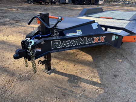 New 2026 RawMaxx G3X 102X24 BUMPER PULL GRAVITY TILT TRAILER 21K GVWR Equipment Trailer