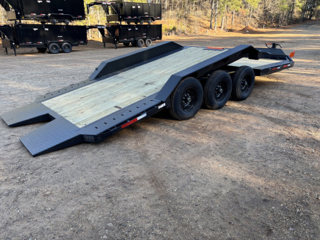 New 2026 RawMaxx G3X 102X24 BUMPER PULL GRAVITY TILT TRAILER 21K GVWR Equipment Trailer