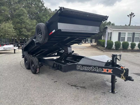 New 2026 RawMaxx GDX 7X14 14K GVWR  Dump Trailer