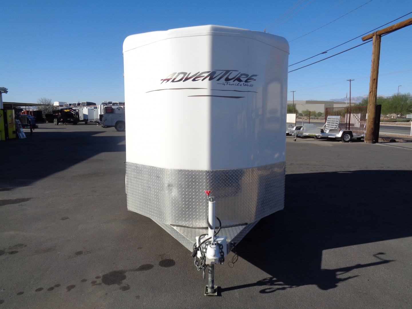 Used 2017 Trails West * ADVENTURE II 2H * 2 Horse Slant Load Horse Trailer