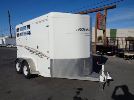 Used 2017 Trails West * ADVENTURE II 2H * 2 Horse Slant Load Horse Trailer
