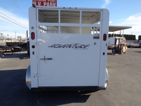 Used 2017 Trails West * ADVENTURE II 2H * 2 Horse Slant Load Horse Trailer