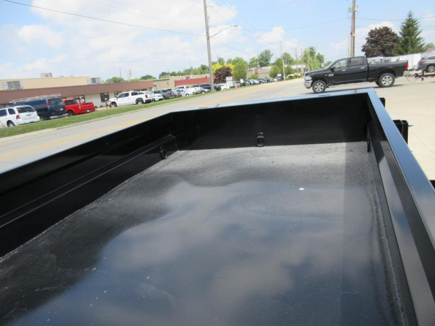 New 2026 Sure-Trac 6 X 10 SD Deckover Dump Trailer 7K Single Ram Dump Trailer