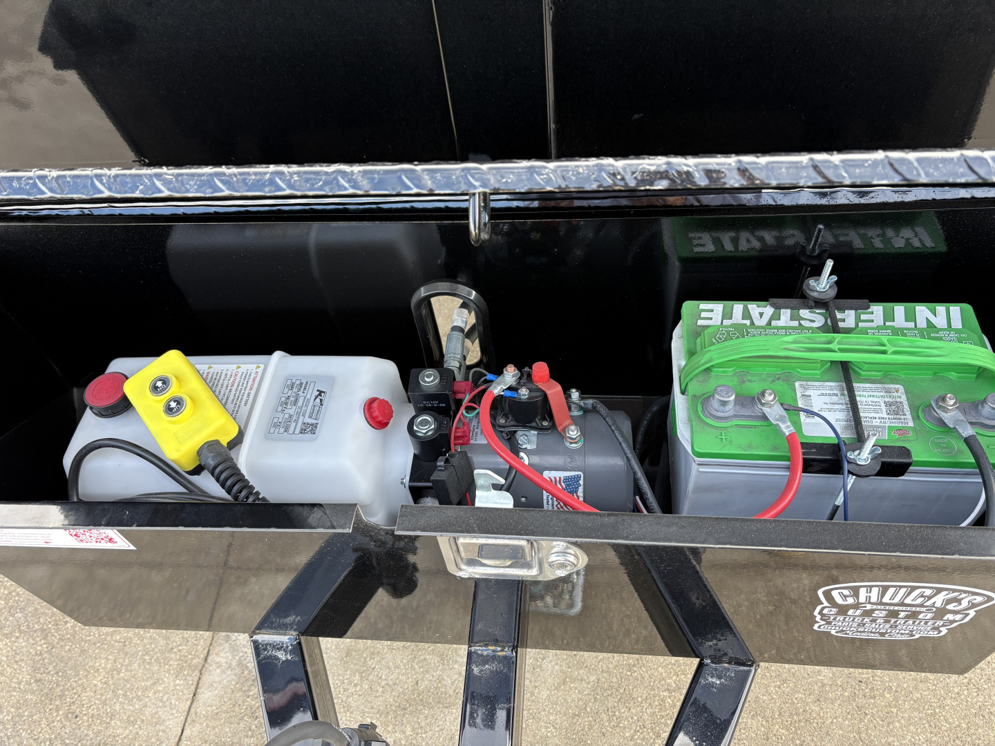 New 2026 Sure-Trac 6 X 10 SD Deckover Dump Trailer 7K Single Ram Dump Trailer