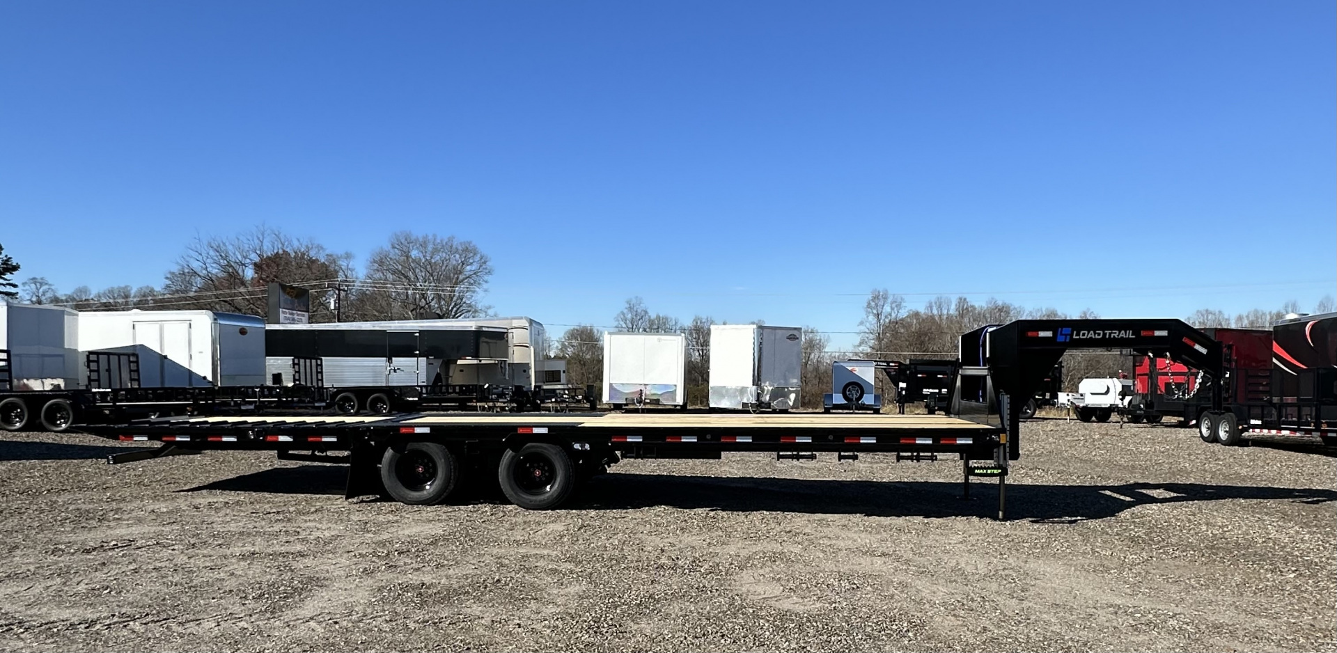 New 2026 Load Trail 102 X 32 HYD TAIL Equipment Trailer