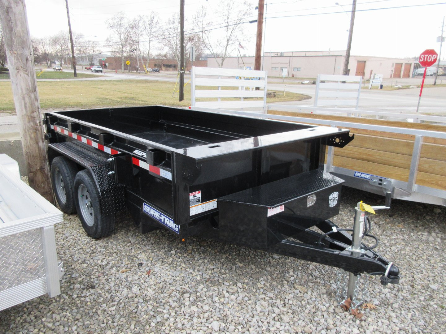 New 2026 Sure-Trac 5 x 10 Low Profile Homeowner Dump Trailer