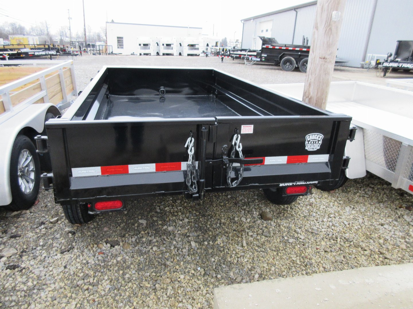 New 2026 Sure-Trac 5 x 10 Low Profile Homeowner Dump Trailer