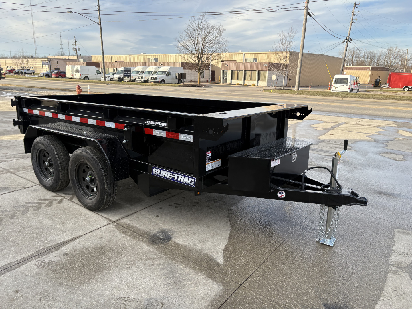 New 2026 Sure-Trac 5 x 10 Low Profile Homeowner Dump Trailer