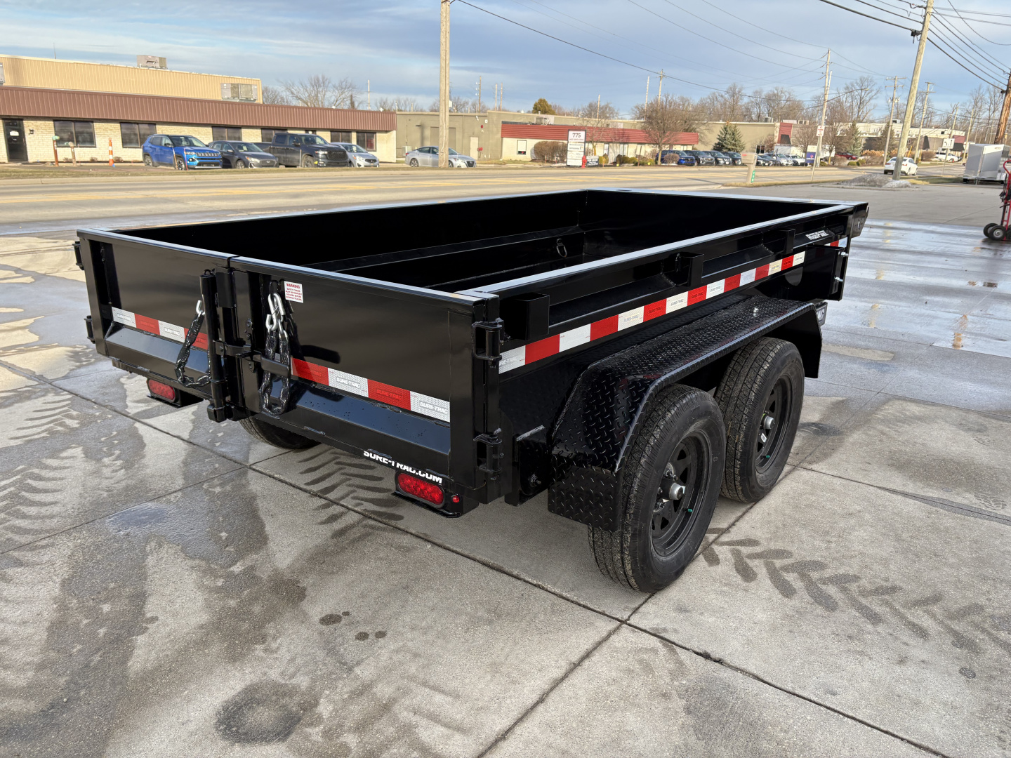 New 2026 Sure-Trac 5 x 10 Low Profile Homeowner Dump Trailer
