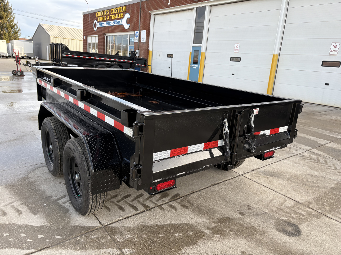 New 2026 Sure-Trac 5 x 10 Low Profile Homeowner Dump Trailer