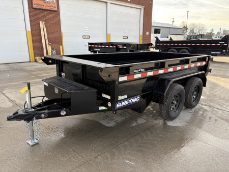 New 2026 Sure-Trac 5 x 10 Low Profile Homeowner Dump Trailer