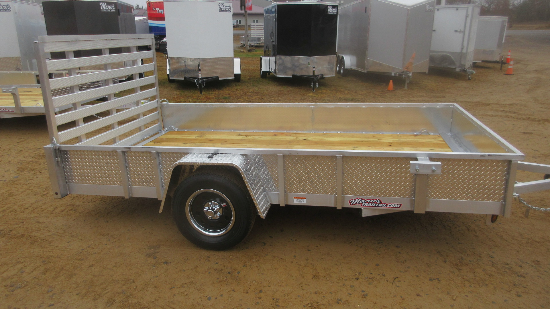 New 2026 Quality Steel and Aluminum Simplicity Utility Trailer