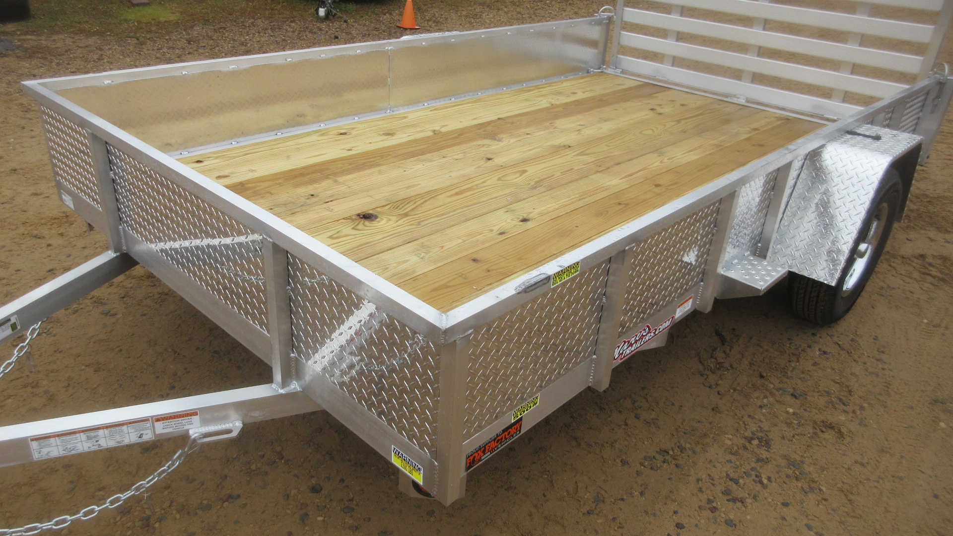 New 2026 Quality Steel and Aluminum Simplicity Utility Trailer