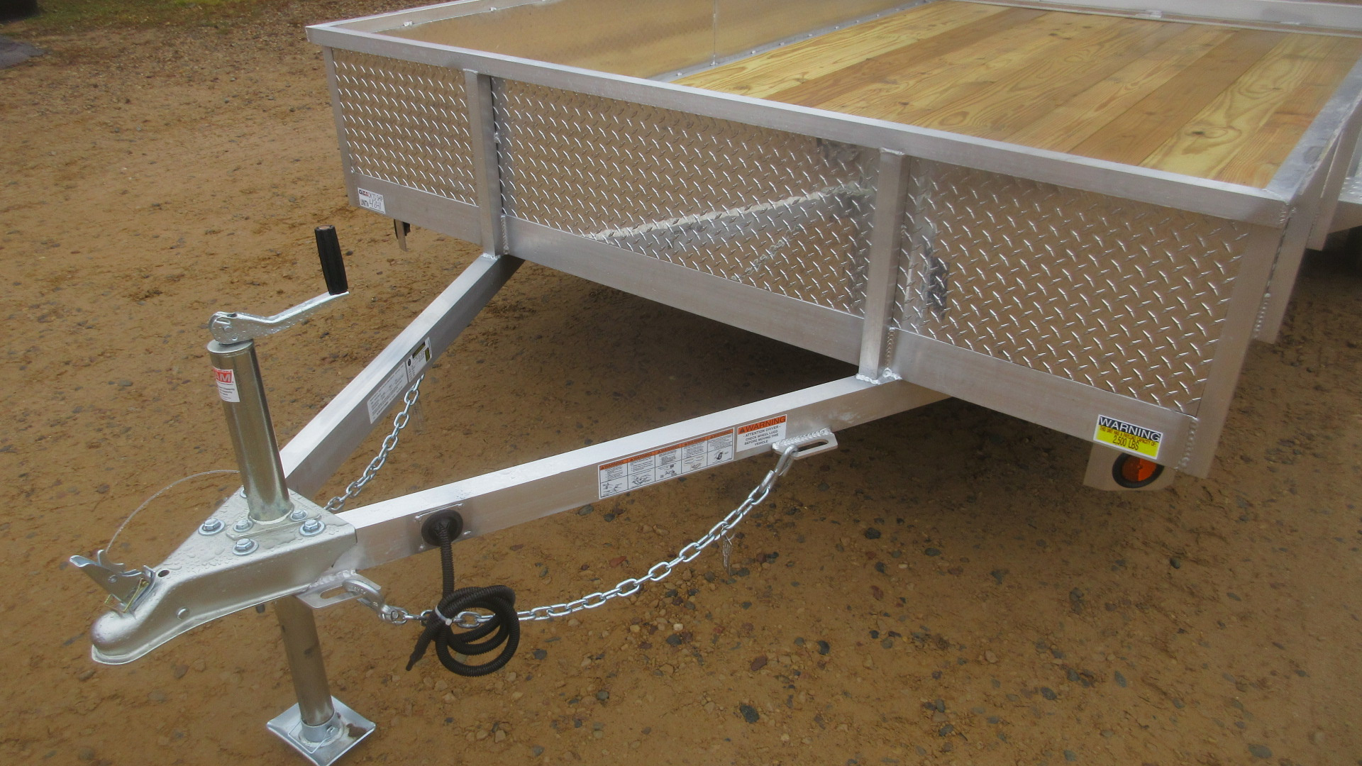 New 2026 Quality Steel and Aluminum Simplicity Utility Trailer