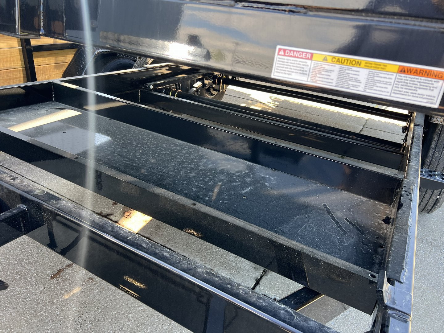 New 2026 Sure-Trac 82 IN x 14 HD Low Profile Dump Trailer 14K Telescopic Dump Trailer