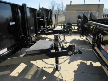 New 2026 Sure-Trac 82 IN x 14 HD Low Profile Dump Trailer 14K Telescopic Dump Trailer